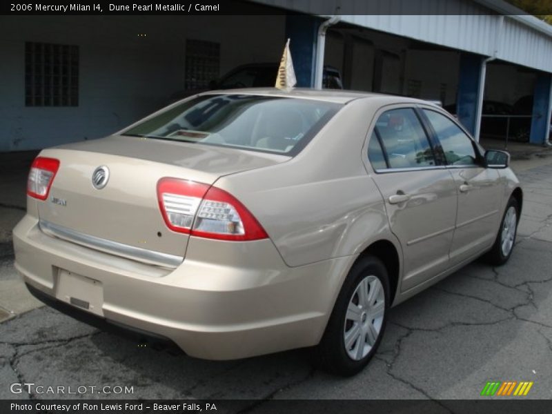 Dune Pearl Metallic / Camel 2006 Mercury Milan I4