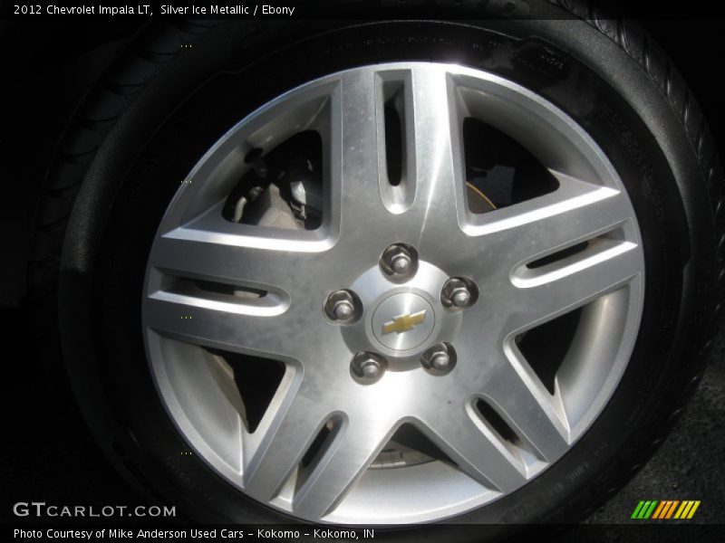 Silver Ice Metallic / Ebony 2012 Chevrolet Impala LT