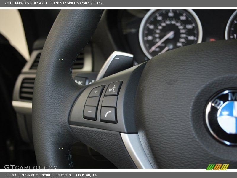Black Sapphire Metallic / Black 2013 BMW X6 xDrive35i