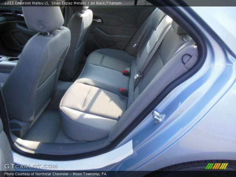 Silver Topaz Metallic / Jet Black/Titanium 2013 Chevrolet Malibu LS