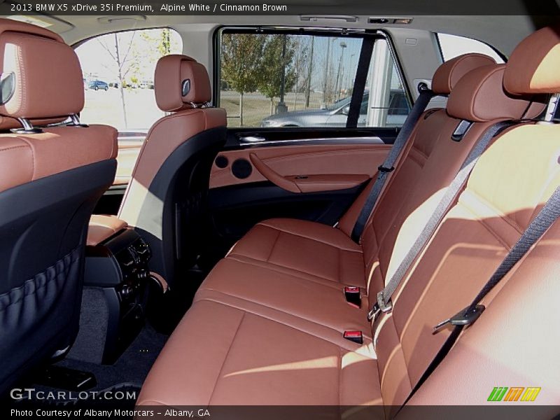 Alpine White / Cinnamon Brown 2013 BMW X5 xDrive 35i Premium