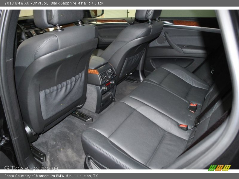 Black Sapphire Metallic / Black 2013 BMW X6 xDrive35i
