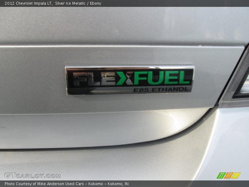 Silver Ice Metallic / Ebony 2012 Chevrolet Impala LT