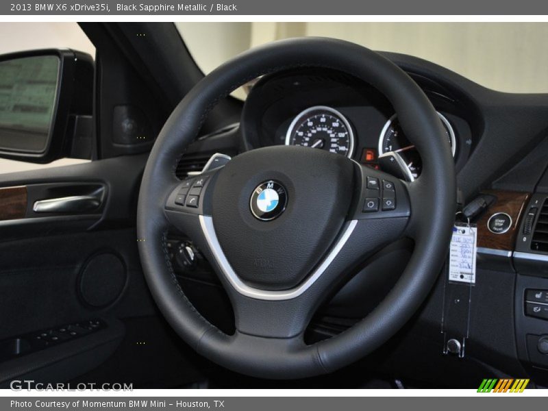 Black Sapphire Metallic / Black 2013 BMW X6 xDrive35i