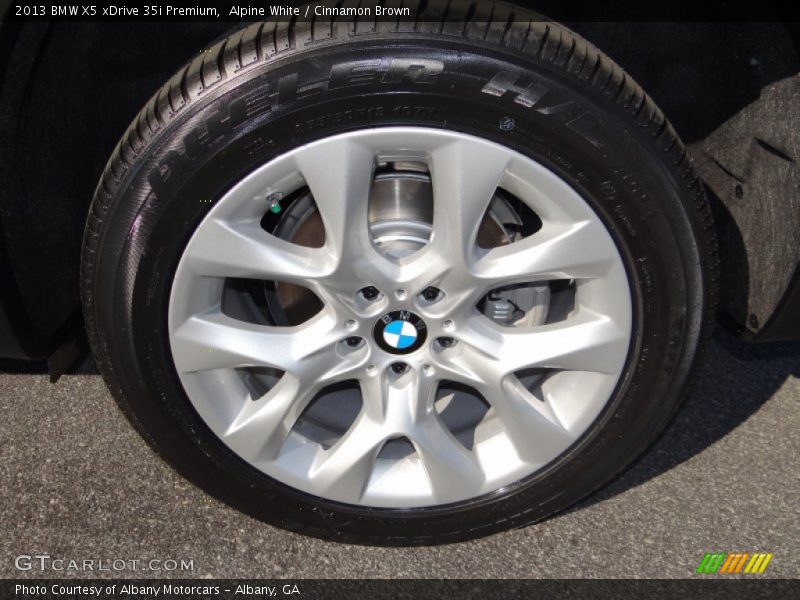 Alpine White / Cinnamon Brown 2013 BMW X5 xDrive 35i Premium