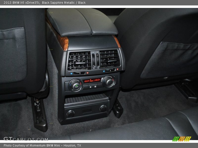 Black Sapphire Metallic / Black 2013 BMW X6 xDrive35i