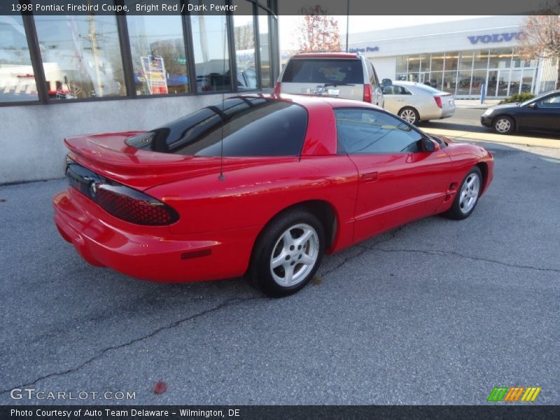 Bright Red / Dark Pewter 1998 Pontiac Firebird Coupe