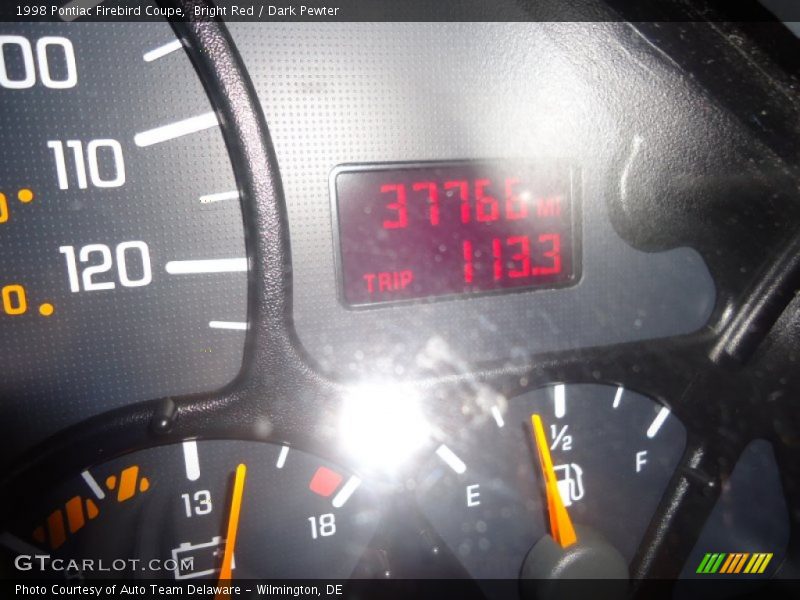 Bright Red / Dark Pewter 1998 Pontiac Firebird Coupe