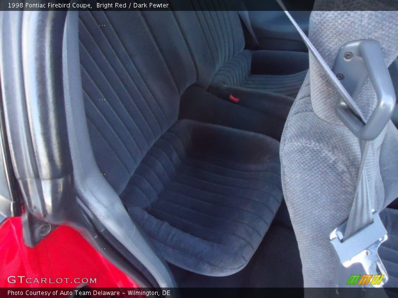 Rear Seat of 1998 Firebird Coupe