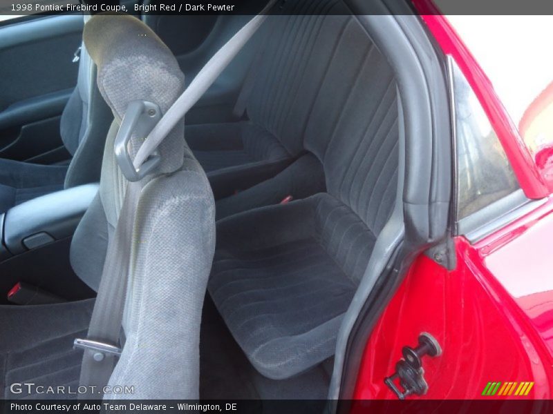 Rear Seat of 1998 Firebird Coupe