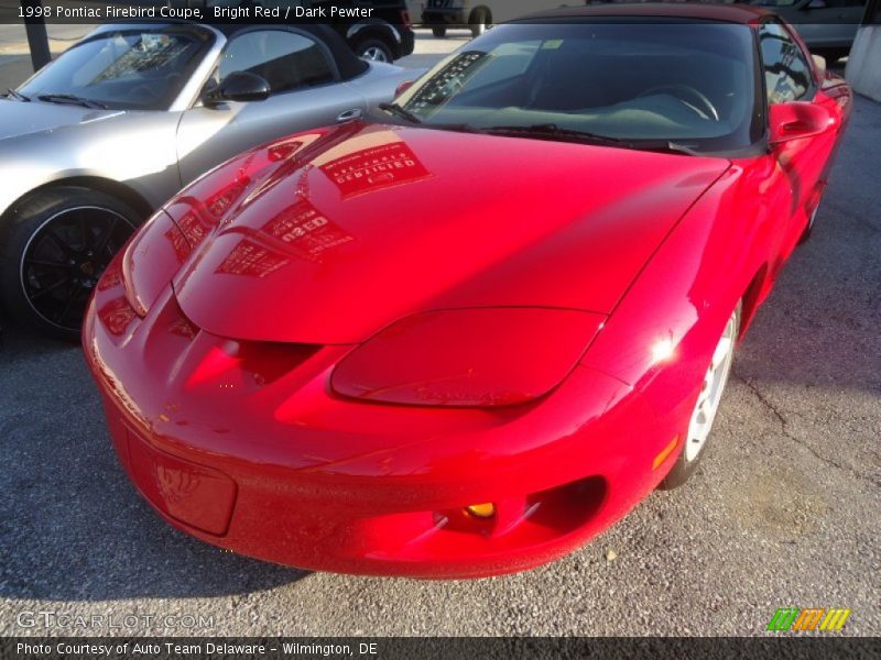 Bright Red / Dark Pewter 1998 Pontiac Firebird Coupe