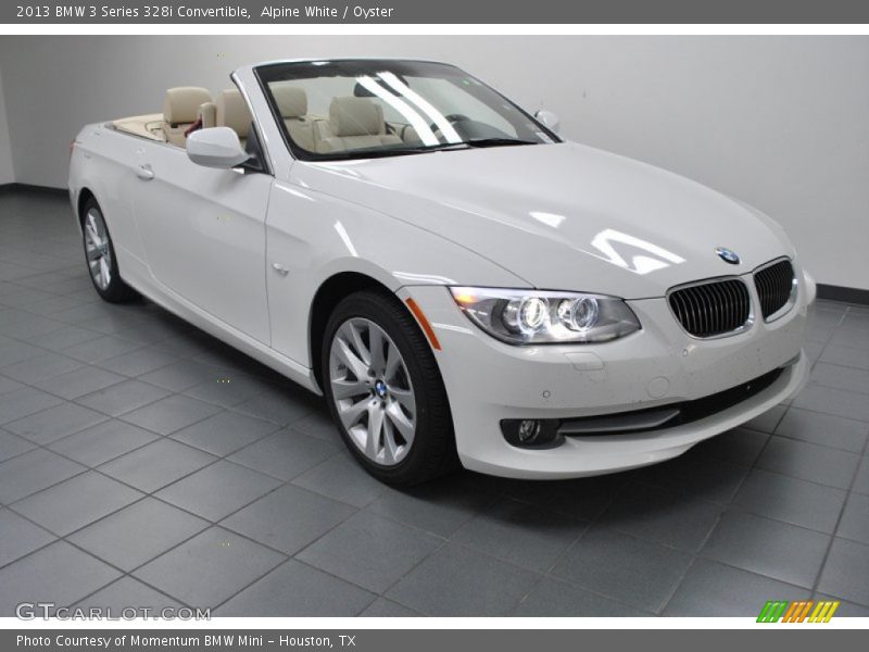 Alpine White / Oyster 2013 BMW 3 Series 328i Convertible