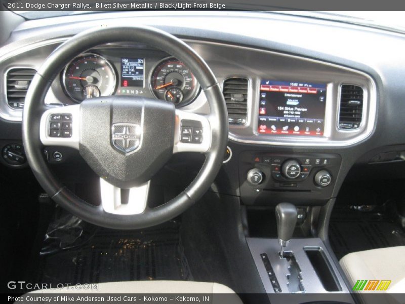 Billett Silver Metallic / Black/Light Frost Beige 2011 Dodge Charger Rallye