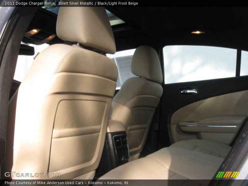 Billett Silver Metallic / Black/Light Frost Beige 2011 Dodge Charger Rallye