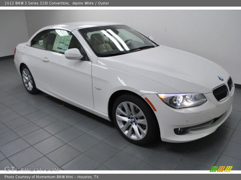 Alpine White / Oyster 2013 BMW 3 Series 328i Convertible