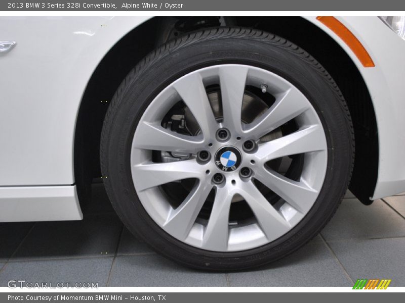 Alpine White / Oyster 2013 BMW 3 Series 328i Convertible