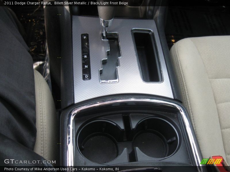 Billett Silver Metallic / Black/Light Frost Beige 2011 Dodge Charger Rallye