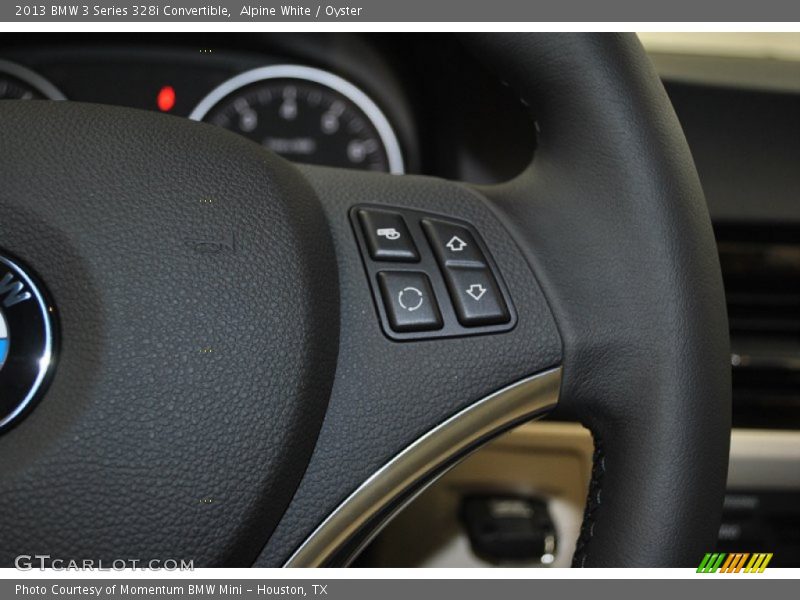 Alpine White / Oyster 2013 BMW 3 Series 328i Convertible