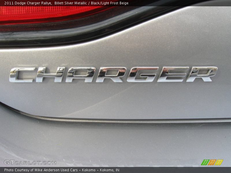 Billett Silver Metallic / Black/Light Frost Beige 2011 Dodge Charger Rallye
