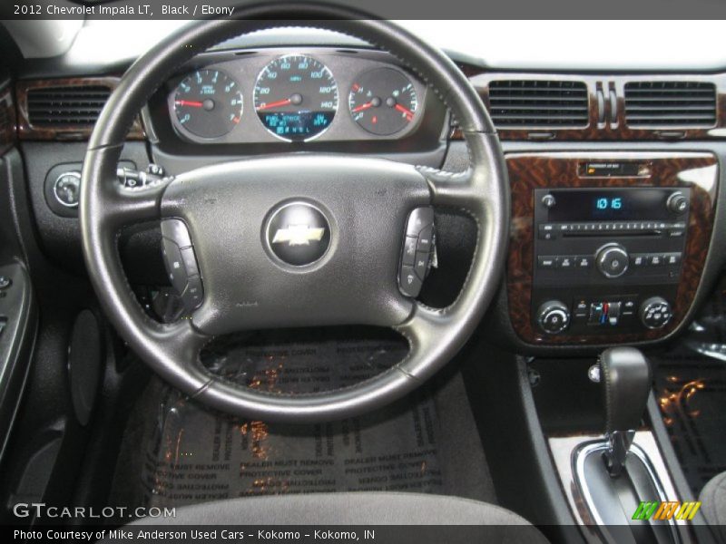 Black / Ebony 2012 Chevrolet Impala LT