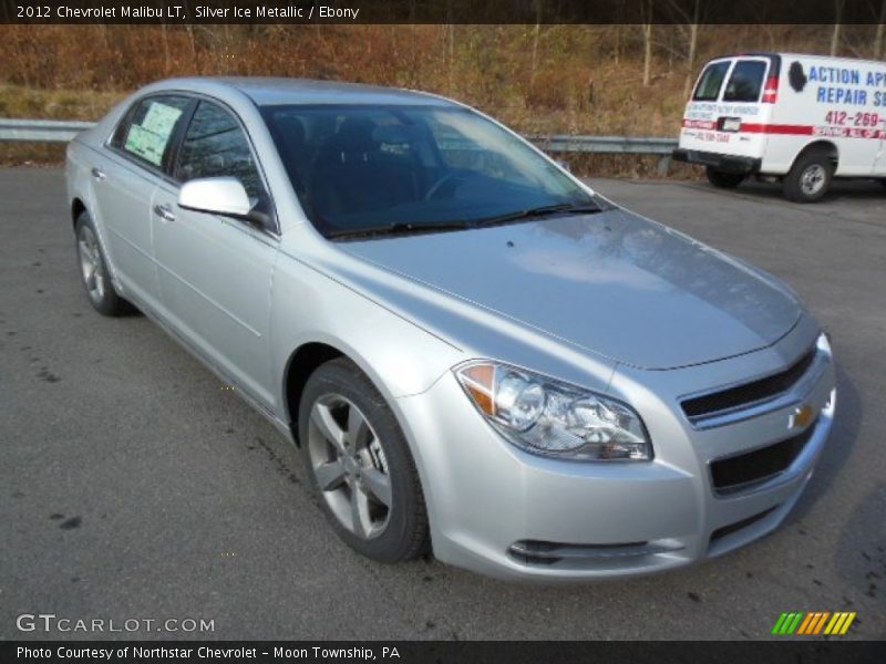 Silver Ice Metallic / Ebony 2012 Chevrolet Malibu LT