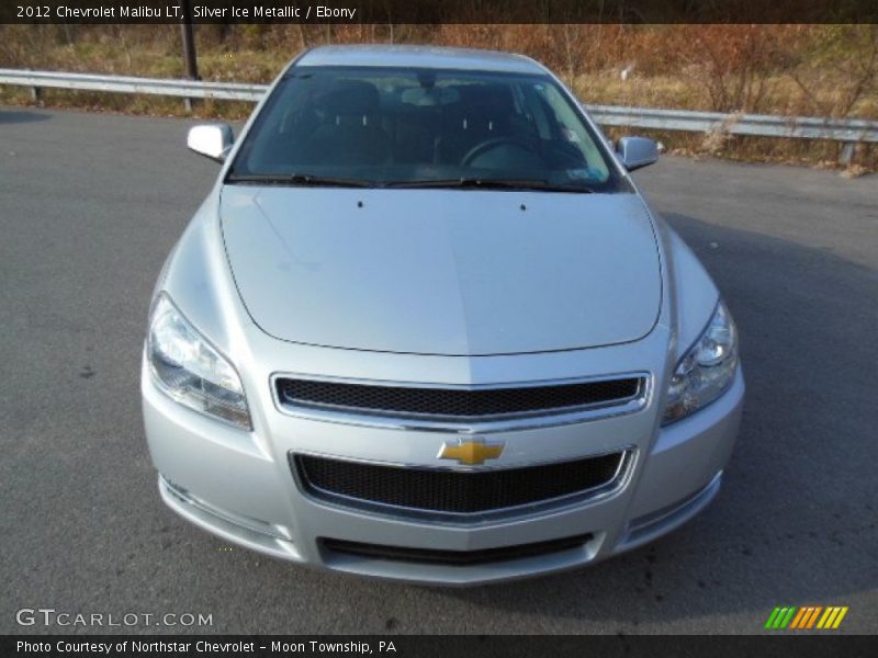 Silver Ice Metallic / Ebony 2012 Chevrolet Malibu LT