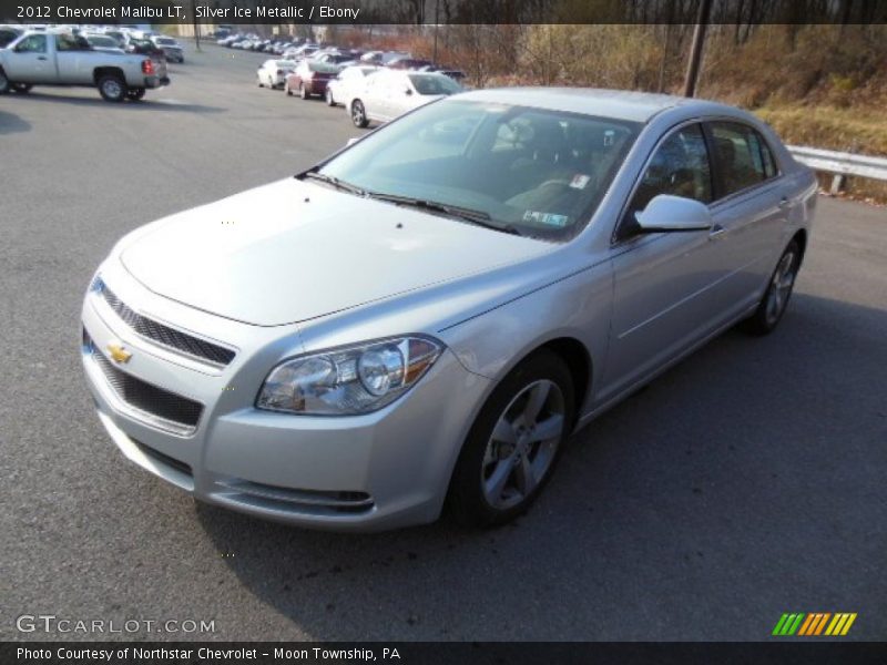 Silver Ice Metallic / Ebony 2012 Chevrolet Malibu LT
