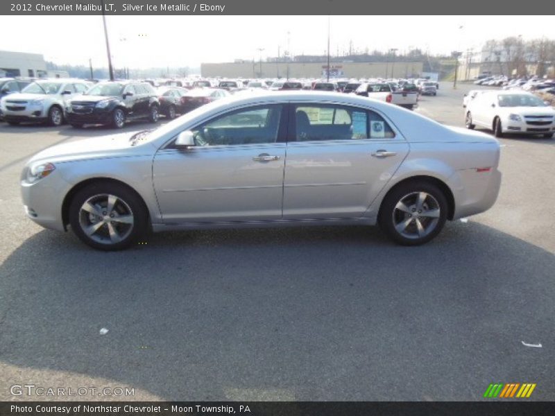 Silver Ice Metallic / Ebony 2012 Chevrolet Malibu LT