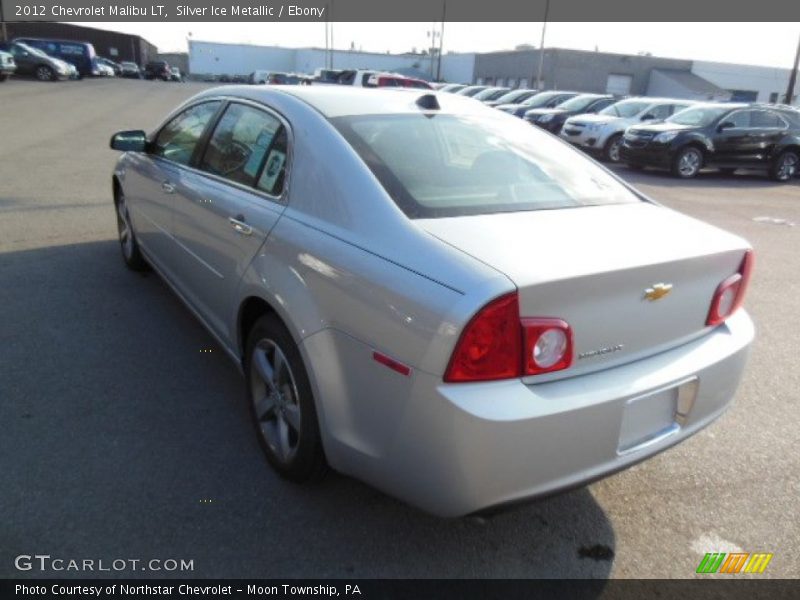 Silver Ice Metallic / Ebony 2012 Chevrolet Malibu LT