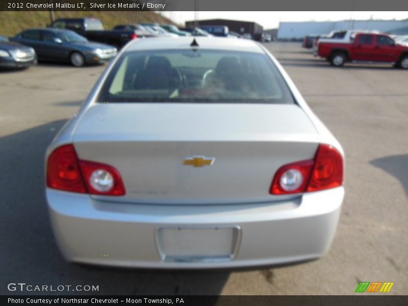 Silver Ice Metallic / Ebony 2012 Chevrolet Malibu LT