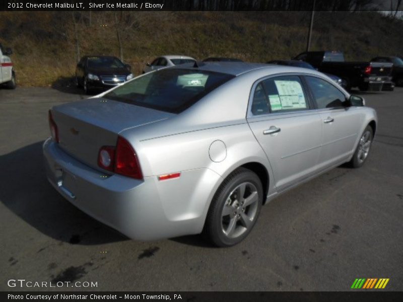 Silver Ice Metallic / Ebony 2012 Chevrolet Malibu LT