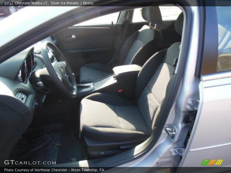 Silver Ice Metallic / Ebony 2012 Chevrolet Malibu LT