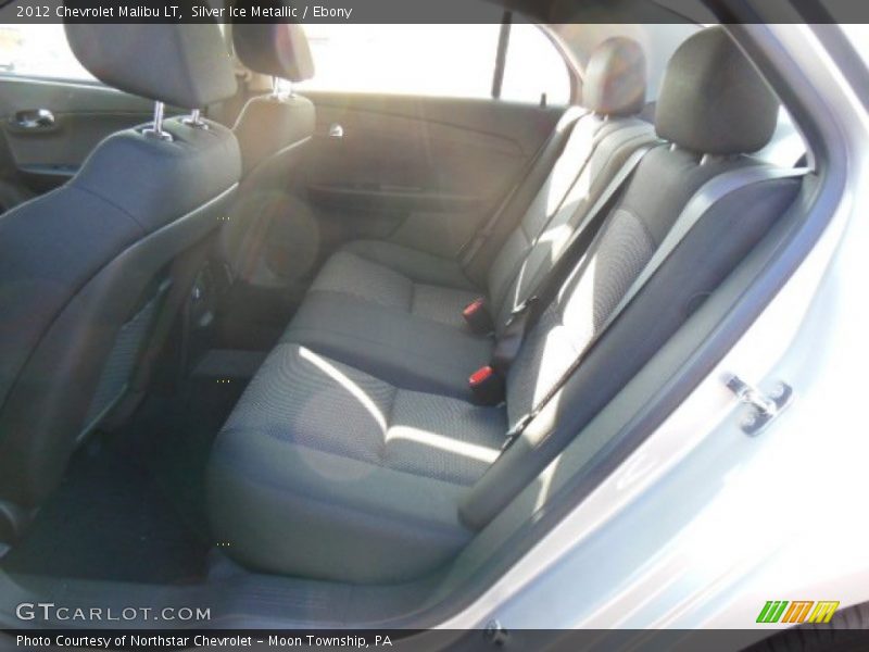 Silver Ice Metallic / Ebony 2012 Chevrolet Malibu LT