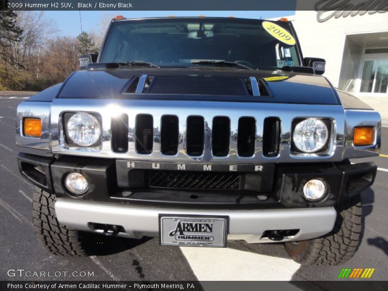 Black / Ebony Black 2009 Hummer H2 SUV