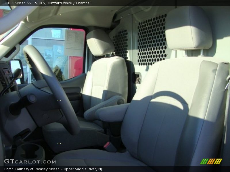 Blizzard White / Charcoal 2012 Nissan NV 1500 S