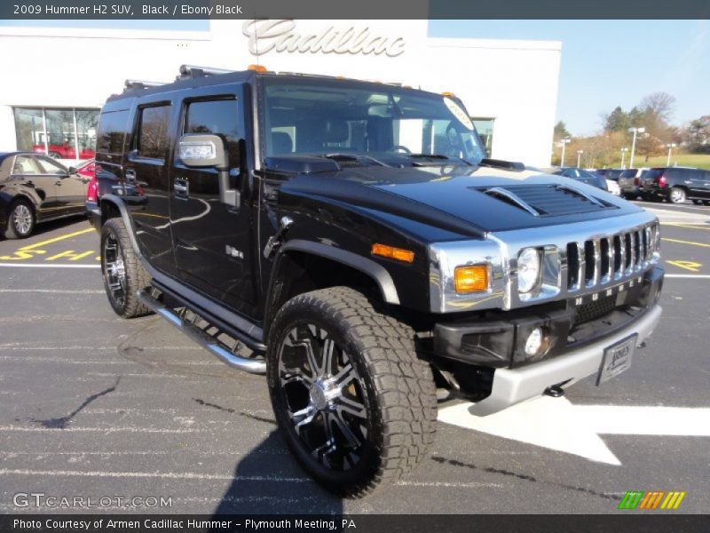 Black / Ebony Black 2009 Hummer H2 SUV