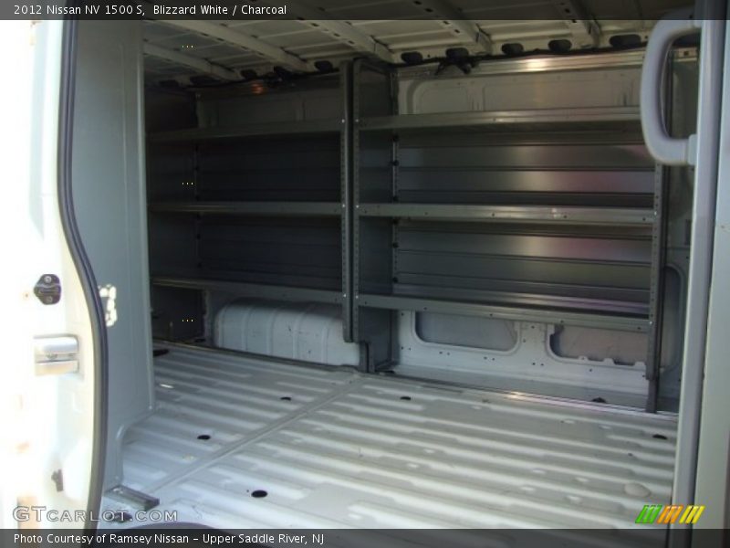 Blizzard White / Charcoal 2012 Nissan NV 1500 S
