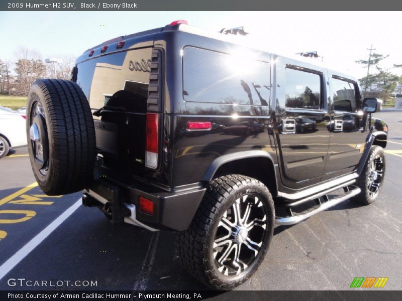 Black / Ebony Black 2009 Hummer H2 SUV