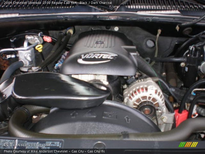 Black / Dark Charcoal 2004 Chevrolet Silverado 1500 Regular Cab 4x4