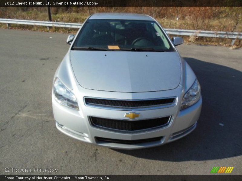 Silver Ice Metallic / Ebony 2012 Chevrolet Malibu LT