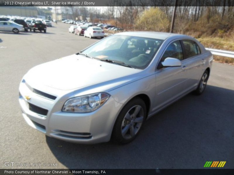 Silver Ice Metallic / Ebony 2012 Chevrolet Malibu LT