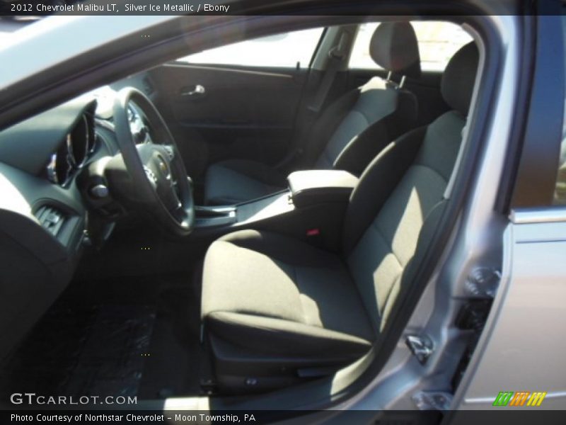 Silver Ice Metallic / Ebony 2012 Chevrolet Malibu LT