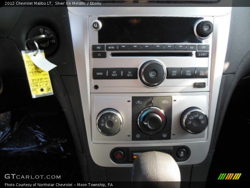 Silver Ice Metallic / Ebony 2012 Chevrolet Malibu LT