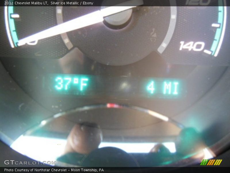 Silver Ice Metallic / Ebony 2012 Chevrolet Malibu LT