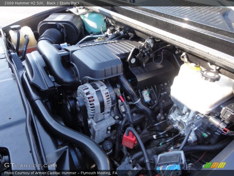  2009 H2 SUV Engine - 6.2 Liter Flexible Fuel VVT Vortec V8