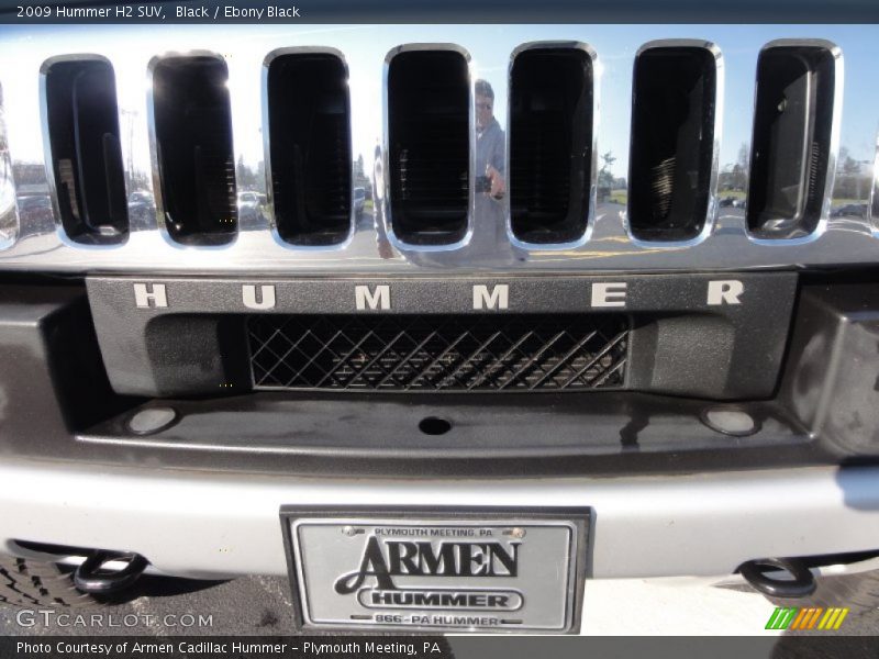 Black / Ebony Black 2009 Hummer H2 SUV