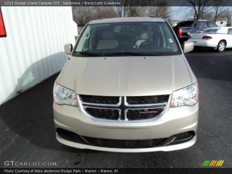 Sandstone / Black/Light Graystone 2013 Dodge Grand Caravan SXT