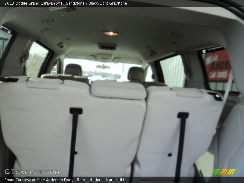 Sandstone / Black/Light Graystone 2013 Dodge Grand Caravan SXT