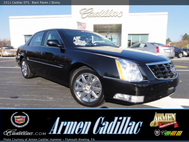 Black Raven / Ebony 2011 Cadillac DTS