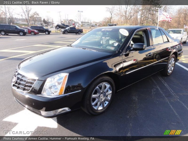 Black Raven / Ebony 2011 Cadillac DTS